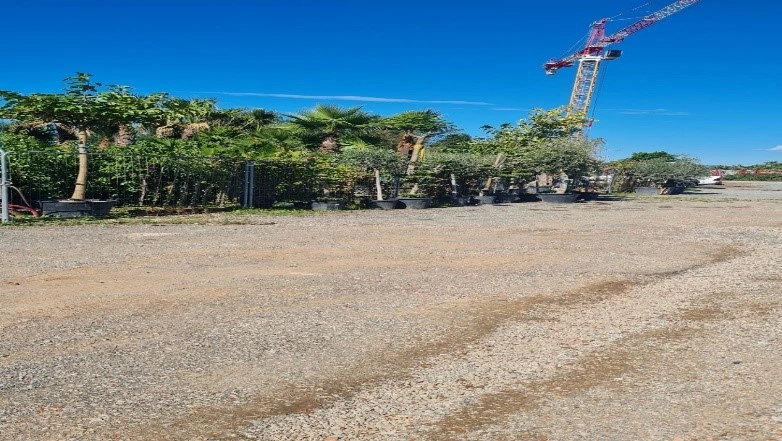 Terrain de stockage extérieur pour matériaux et véhicules à Fréjus